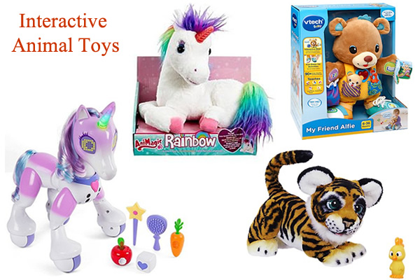 Interactive talking walking animal toys Zoomer pony horse and unicorn with sound